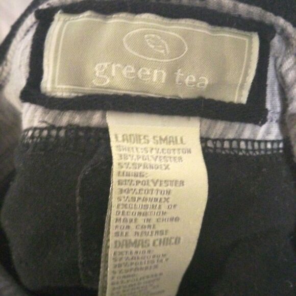 Green Tea Womens Size S Black Skirt Skort Stretch Y2k - Picture 7 of 9